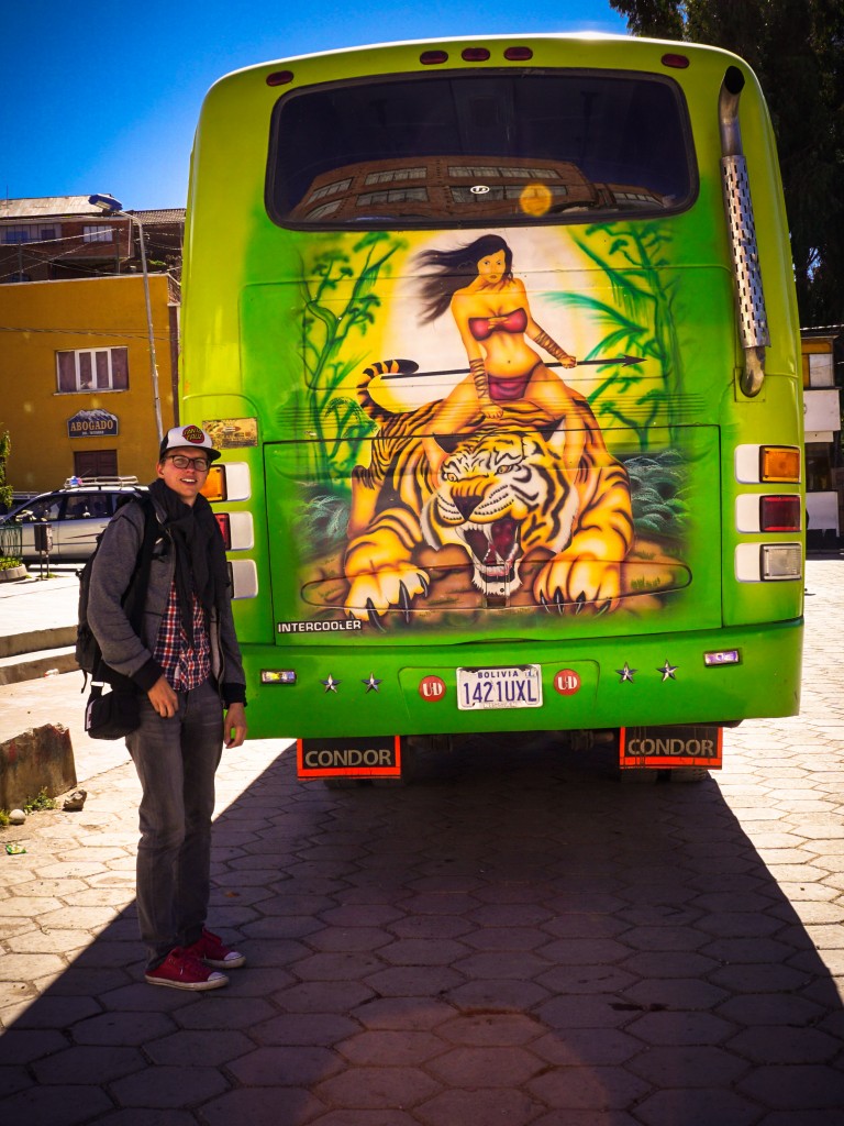 typischer Bus Bolivien