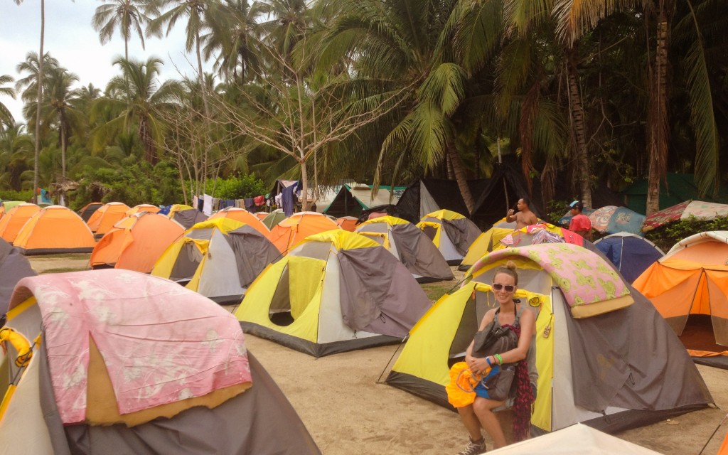 Tayrona Nationalpark, Camping